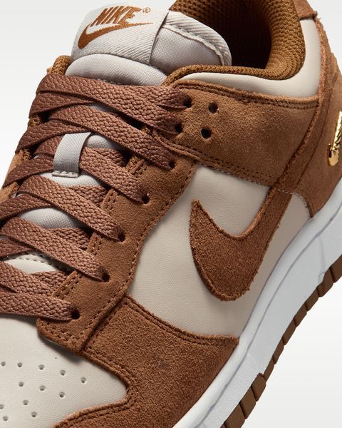 Оригинальные кроссовки Nike Dunk Low Suede "Light British Tan/Cream II/White" (IO4244-200) IO4244-200 фото