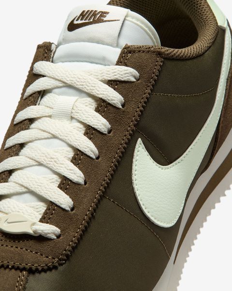 Оригинальные мужские кроссовки Nike Cortez Textile "Dark Hazel/Sail/Volt Tint" (HF0263-201) HF0263-201 фото