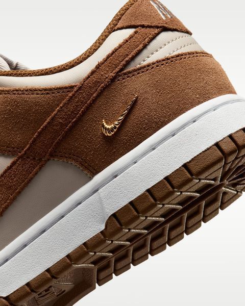 Оригинальные кроссовки Nike Dunk Low Suede "Light British Tan/Cream II/White" (IO4244-200) IO4244-200 фото