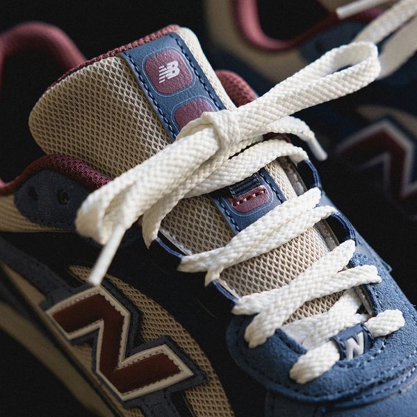 Оригінальні кросівки New Balance 204L "Shoreline Blue / Washed Burgundy" (U204LNPA) U204LNPA фото