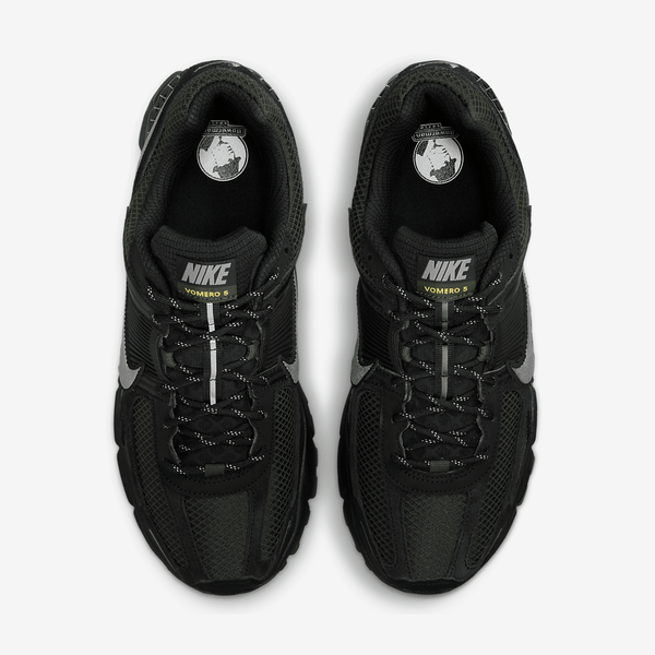 Оригінальні чоловічі кросівки Nike Zoom Vomero 5 "Black/Sequoia/Flat Pewter/Metallic Pewter" (HV2527-001) HV2527-001 фото