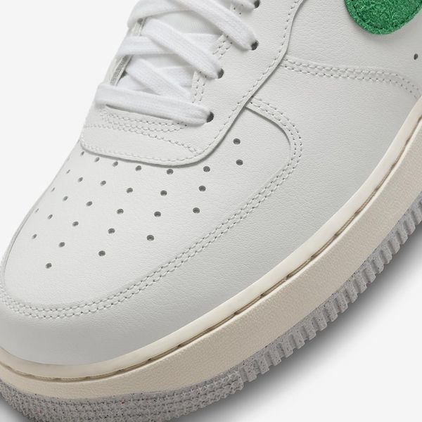 Оригинальные мужские кроссовки Nike Air Force 1 '07 "Malachite Swoosh" (DR8593-100) DR8593-100 фото