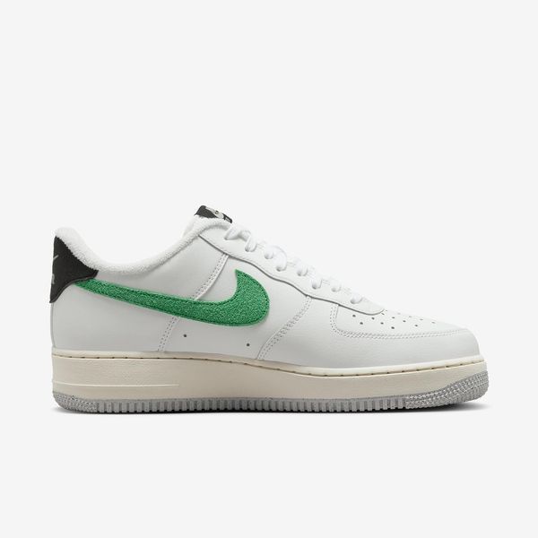 Оригинальные мужские кроссовки Nike Air Force 1 '07 "Malachite Swoosh" (DR8593-100) DR8593-100 фото