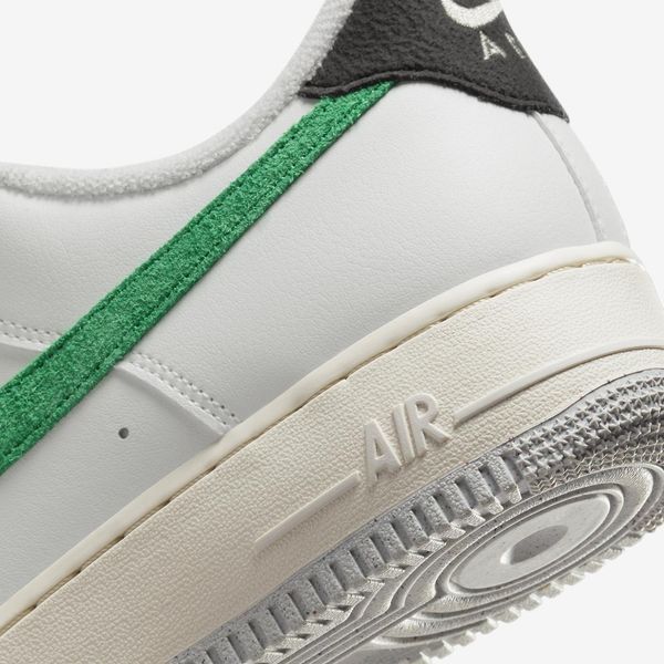 Оригинальные мужские кроссовки Nike Air Force 1 '07 "Malachite Swoosh" (DR8593-100) DR8593-100 фото