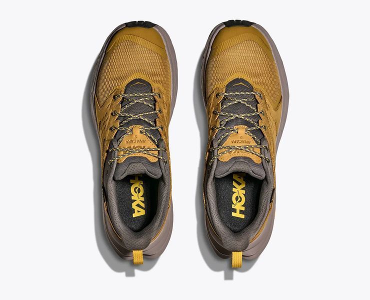 Оригинальные кроссовки Hoka Anacapa 2 Low Gore-Tex "Mustard seed / Cement"(1141632-M) 1141632-M фото