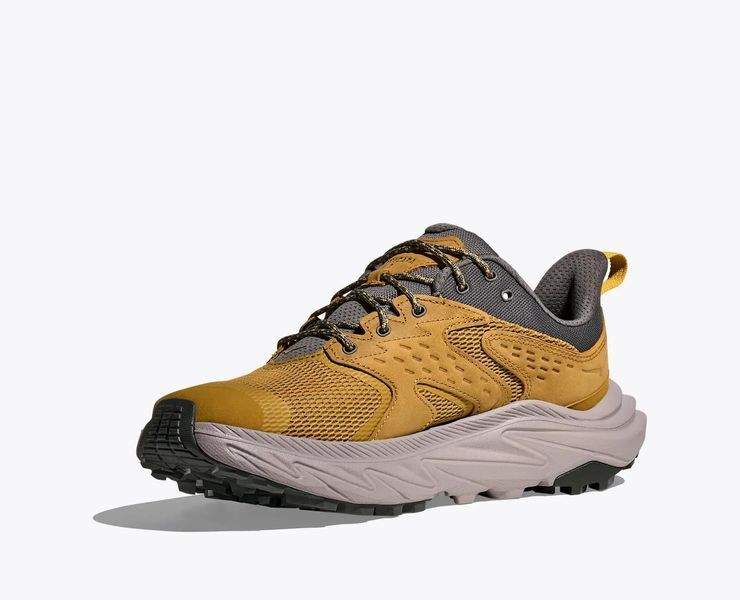 Оригинальные кроссовки Hoka Anacapa 2 Low Gore-Tex "Mustard seed / Cement"(1141632-M) 1141632-M фото