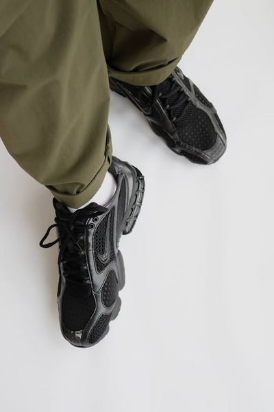 Оригинальные мужские кроссовки Nike Air Zoom Spiridon Cage 2 "Black / Anthracite / Smoke Grey" (HM8497-010) HM8497-010 фото