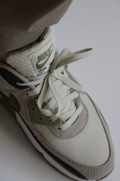 Оригинальные мужские кроссовки Nike Air Max 90 "Light Bone/Neutral Olive/College Grey/Cave Stone" (DM0029-011) DM0029-011 фото