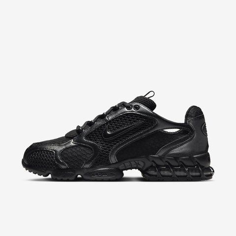 Оригінальні чоловічі кросівки Nike Air Zoom Spiridon Cage 2 "Black / Anthracite / Smoke Grey" (HM8497-010) HM8497-010 фото