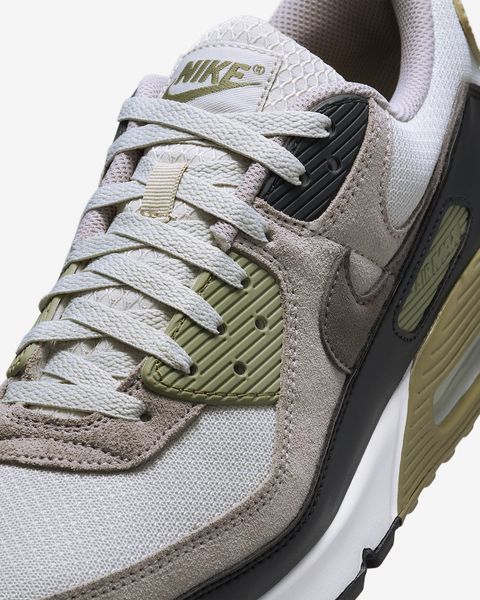 Оригинальные мужские кроссовки Nike Air Max 90 "Light Bone/Neutral Olive/College Grey/Cave Stone" (DM0029-011) DM0029-011 фото