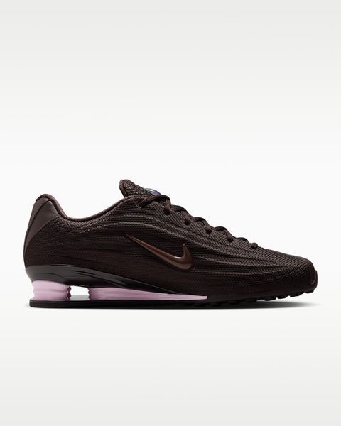 Оригінальні жіночі кросівки Nike Shox Z "Velvet Brown/Black/Pink Foam" (HQ7540-200) HQ7540-200 фото