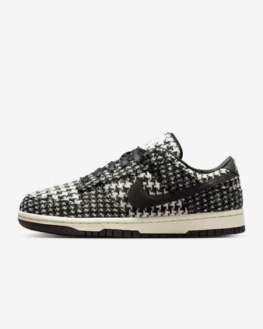 Оригінальні жіночі кросівки Nike Wmns x Harris Tweed Dunk Low "Black Phantom" (HQ5036-901) HQ5036-901 фото
