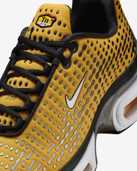 Оригинальные мужские кроссовки Nike Air Max Plus VII "Varsity Maize / Black / Metallic Silver / White" (HQ2197-700) HQ2197-700 фото