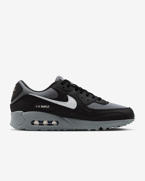 Оригинальные мужские кроссовки Nike Air Max 90 "Black/Smoke Grey/Photon Dust" (IM5989-010) IM5989-010 фото