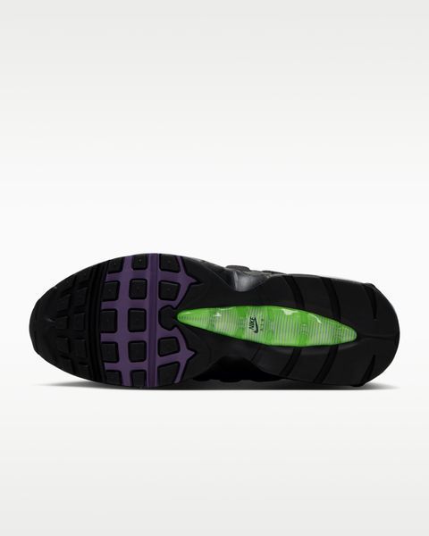 Оригинальные мужские кроссовки Nike Air Max 95 Big Bubble Premium "Black/Dark Smoke Grey/Canyon Purple" (IQ0229-002) IQ0229-002 фото