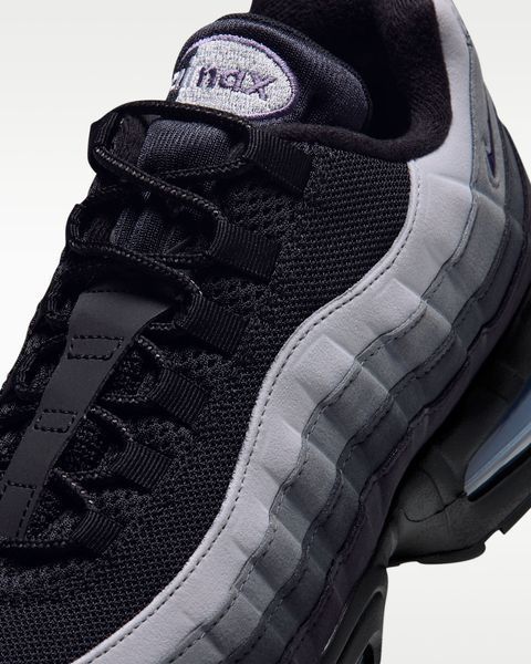 Оригинальные мужские кроссовки Nike Air Max 95 Big Bubble Premium "Black/Dark Smoke Grey/Canyon Purple" (IQ0229-002) IQ0229-002 фото
