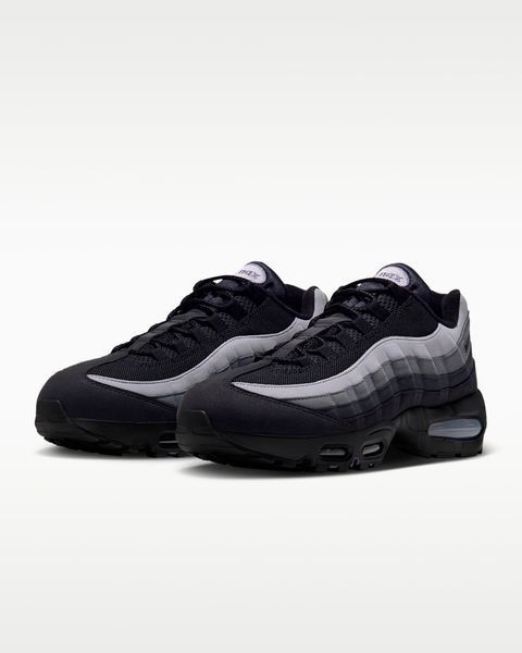 Оригинальные мужские кроссовки Nike Air Max 95 Big Bubble Premium "Black/Dark Smoke Grey/Canyon Purple" (IQ0229-002) IQ0229-002 фото