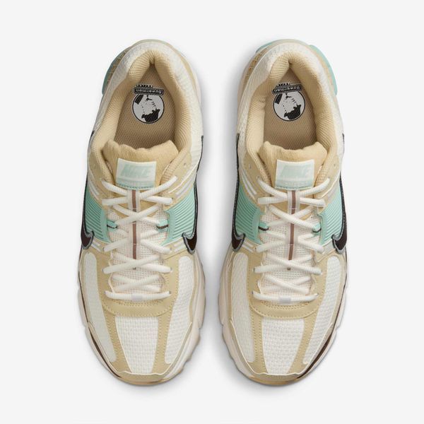 Оригинальные мужские кроссовки Nike Zoom Vomero 5 "Team Gold/Fauna Brown-Pale Ivory-Seafoam-Mtlc Platinum" (IB2987-700) IB2987-700 фото