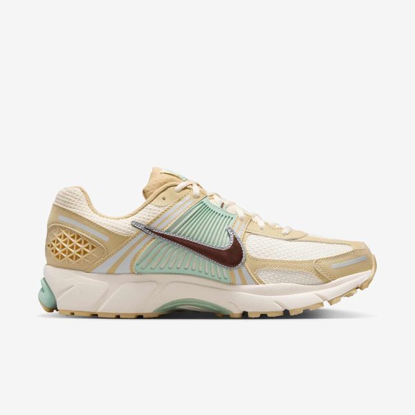 Оригинальные мужские кроссовки Nike Zoom Vomero 5 "Team Gold/Fauna Brown-Pale Ivory-Seafoam-Mtlc Platinum" (IB2987-700) IB2987-700 фото