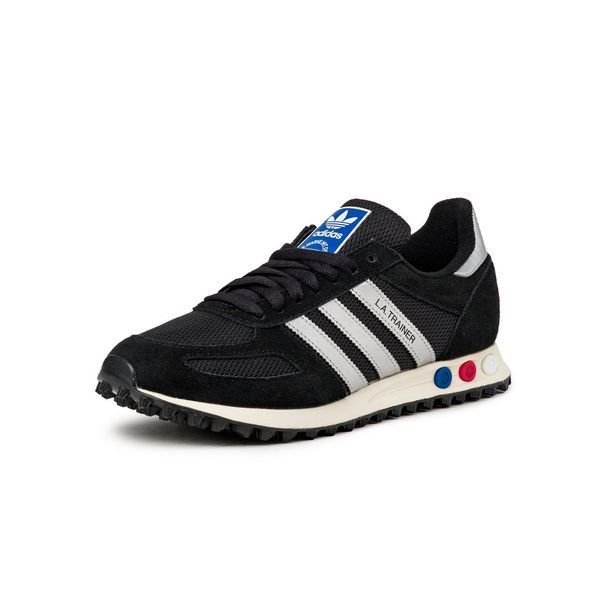Оригінальні кросівки adidas La Trainer OG "Core Black / Silver Metallic / Off White" (KJ4381) KJ4381 фото