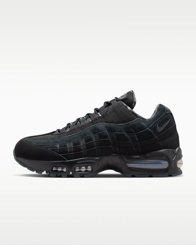 Оригинальные мужские кроссовки Nike Air Max 95 Big Bubble "Black/Dark Smoke Grey" (IQ0302-010) IQ0302-010 фото