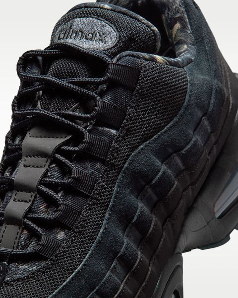 Оригінальні чоловічі кросівки Nike Air Max 95 Big Bubble "Black/Dark Smoke Grey" (IQ0302-010) IQ0302-010 фото