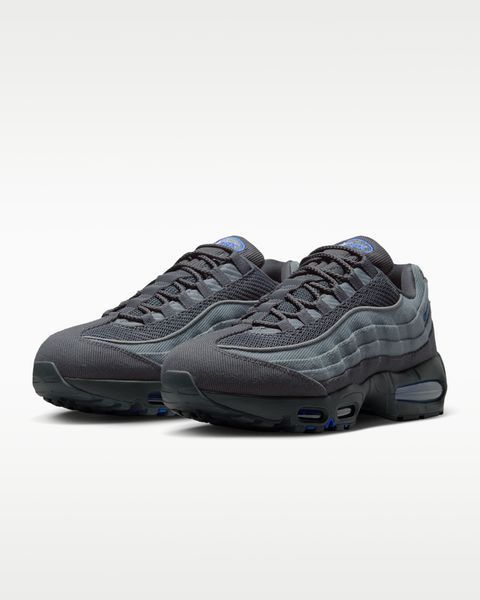Оригінальні чоловічі кросівки Nike Air Max 95 Big Bubble "Smoke Grey/Anthracite/Black/Racer Blue" (IM9605-002) IM9605-002 фото