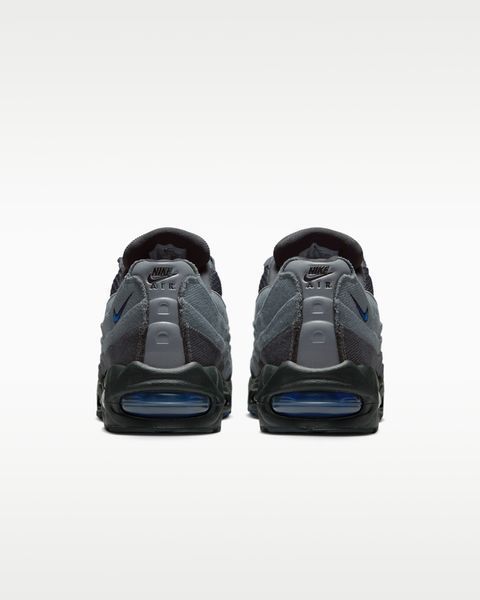 Оригінальні чоловічі кросівки Nike Air Max 95 Big Bubble "Smoke Grey/Anthracite/Black/Racer Blue" (IM9605-002) IM9605-002 фото