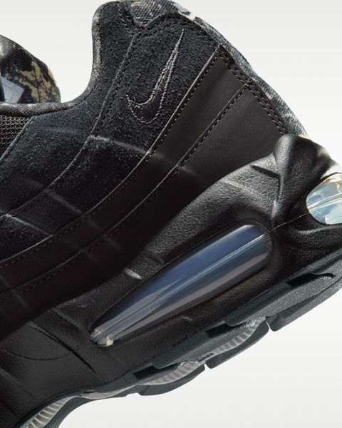 Оригінальні чоловічі кросівки Nike Air Max 95 Big Bubble "Black/Dark Smoke Grey" (IQ0302-010) IQ0302-010 фото