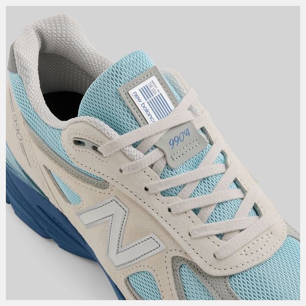 Оригінальні кросівки New Balance 990v4 Made in USA "Moonbeam / Cloude Blue" (U990MB4) U990MB4 фото