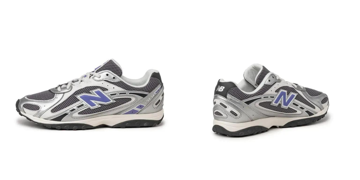 New Balance 204L "Silver Metallic / Purple" (U204L1N5)