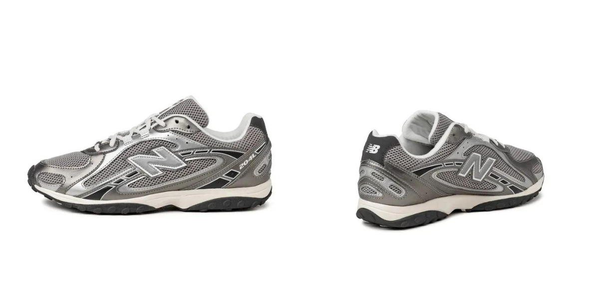 New Balance 204L "Dark Silver Metallic / Slate Grey" (U204L1KP)